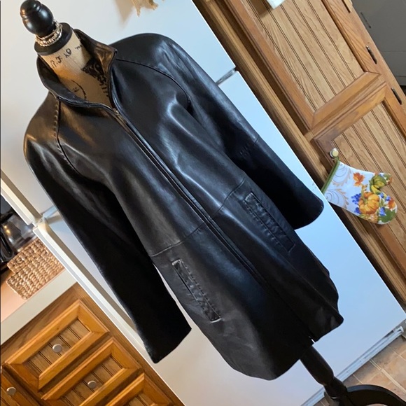 Worthington Jackets & Blazers - Worthington Genuine Lambskin leather coat size MD